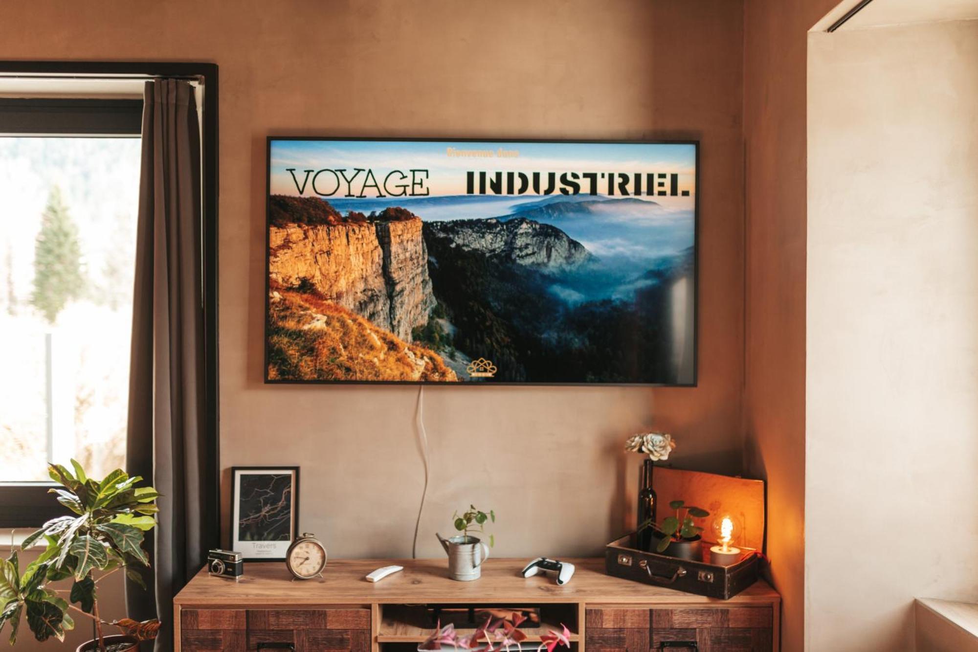 Appartement Thematique: Voyage Industriel Travers ภายนอก รูปภาพ